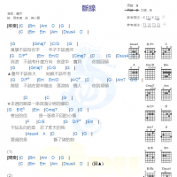 【断线吉他谱】万芳《断线》吉他谱