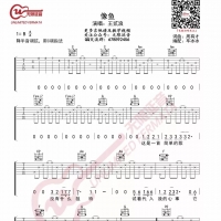 【像鱼吉他谱】王贰浪《像鱼》吉他谱B调 无限延音编配