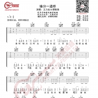 王力宏&谭维维 缘分一道桥 吉他谱 无限延音编配