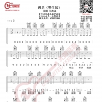 孙燕姿 遇见 男生版 吉他谱 无限延音编配