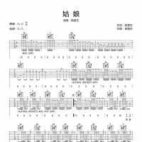 姑娘吉他谱·陈楚生《姑娘》六线谱C调
