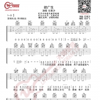 任素汐 胡广生 吉他谱 无限延音编配