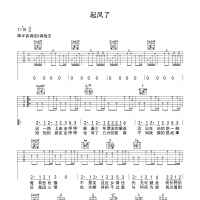 起风了吉他谱·《起风了》六线谱