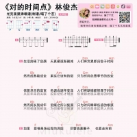 对的时间点吉他和弦谱·林俊杰《对的时间点》尤克里里谱  喵了个艺 ...