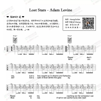 Adam Levine《Lost Stars》吉他谱及教学视频 Nancy弹唱教学