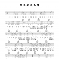 你还要我怎样吉他谱·薛之谦《你还要我怎样》吉他谱