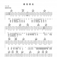 最佳损友吉他谱·陈奕迅《最佳损友》吉他谱C调