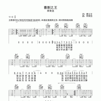 喜剧之王吉他谱·李荣浩《喜剧之王》吉他谱C调