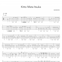 Kitto Mata Itsuka吉他谱·DEPAPEPE《午后柠檬树下的阳光》指弹吉他谱 ...