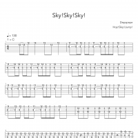 Depapepe《Sky Sky Sky》指弹吉他谱