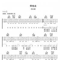 沈以诚 带我走吉他谱