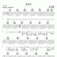 宋冬野 关忆北吉他谱