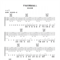 房东的猫 不知归期的故人吉他谱调