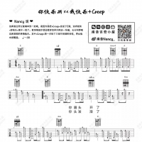 《你快乐所以我快乐+Creep》吉他谱及教学视频 Nancy吉他
