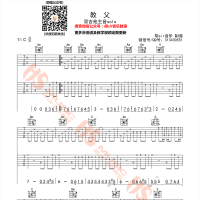 双吉他主音solo《教父》指弹吉他谱[胡sir音乐]