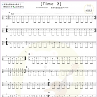 Ewan Dobson《Time 2》尤克里里指弹谱及教学视频[白熊音乐]