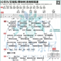 心引力吉他弹唱谱 王俊凯/蔡依林[大树音乐屋]