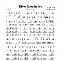 River flows in you简谱/你的心河简谱