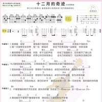 十二月的奇迹尤克里里谱 EXO【白熊音乐】