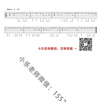 Sakura tears吉他谱  单音吉他谱【乐事吉他】