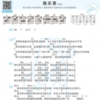 我乐意吉他谱 许嵩【白熊音乐】