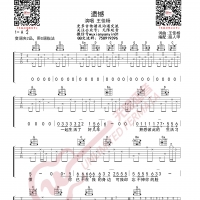 王佳杨/是你大哥阿 遗憾 吉他谱 无限延音编配