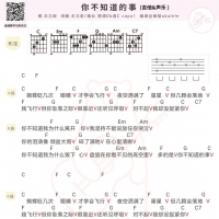 王力宏《你不知道的事》吉他谱及教学视频「声乐吉他」
