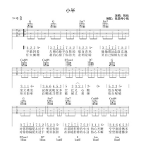 【小半吉他谱】陈粒《小半》吉他谱G调  梅老师吉他