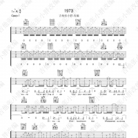 【1973吉他谱】James Blunt《1973》A调吉他谱 吉他张小胖