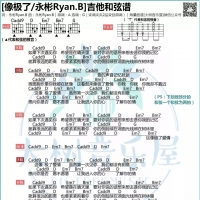 像极了吉他谱·永彬Ryan.B《像极了》吉他和弦谱【大树音乐屋】 ...