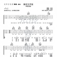 李延亮版《梨花又开放》吉他谱G调【完形吉他】