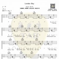 Taylor Swift（霉霉）《London Boy》吉他谱【吴先生TAB】
