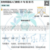 「吉他零基础入门技巧篇」▪ 勾弦技巧 教会你正确的吉他击弦 ...