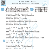 伍佰《Last Dance》吉他谱 男生版【白熊音乐】