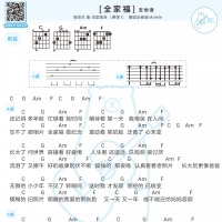 张杰《全家福》吉他谱|歌词【白熊音乐】
