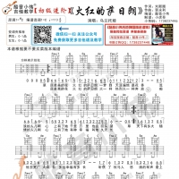《火红的萨日朗》 吉他谱及教学视频【酷音小伟】