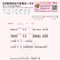 华晨宇《你要相信这不是最后一天》尤克里里谱【喵了个艺】 ...