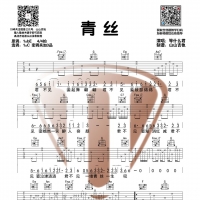 等什么君《青丝》原版吉他谱【山山吉他】