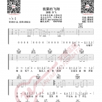 许飞 我要的飞翔 吉他谱 无限延音编配