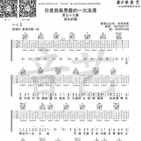 房东的猫 你是我最愚蠢的浪漫吉他谱及歌词【吉他专家】