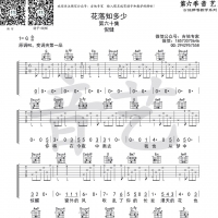 花落知多少吉他谱及歌词 倪健【吉他专家】