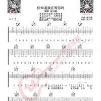 张洪量 你知道我在等你吗 吉他谱 无限延音编配