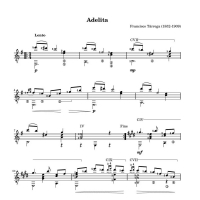 【100大名曲欣赏】8. 塔雷嘉《阿德丽塔》Adelita（Mazurka）