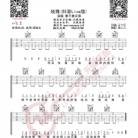 要不要买菜 玫瑰 抖音Live版 吉他谱