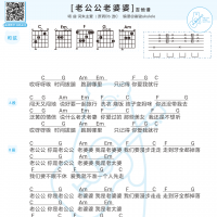[老公公老婆婆吉他谱]老公公老婆婆吉他谱及歌词 朱主爱 白熊音乐 ...