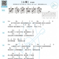 [心酸吉他谱]林宥嘉《心酸》吉他谱 白熊音乐