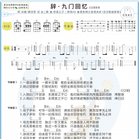 冰幽/解忧草《辞·九门回忆》尤克里里谱 白熊音乐