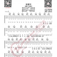 华晨宇 我管你 吉他谱 无限延音编配