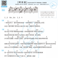 赵露思《时光话》吉他和弦谱及歌词 白熊音乐