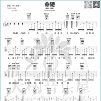 侧田《命硬》卫兰《她整晚在写信》吉他谱及教学视频 大树音乐屋 ...